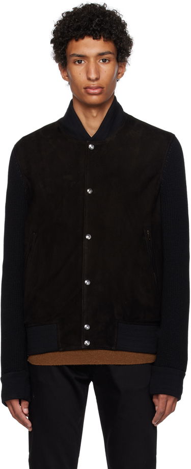Яке бомбър Paul Smith Paul Smith Paneled Bomber Jacket Черно | M1R-377Y-L00040, 0