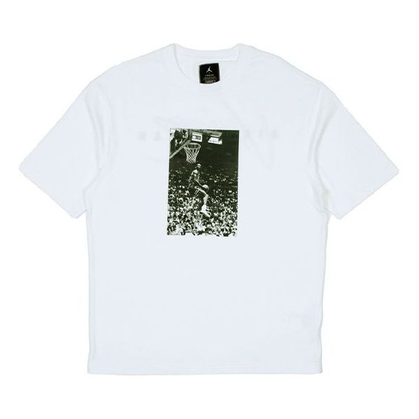 Тениска Jordan Jordan x Union LA Dunk Print T-Shirt Бяло | CZ1458-100