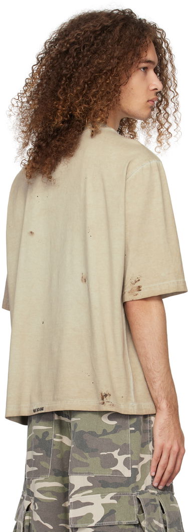 Тениска We11done We11done Faded T-Shirt Зелено | WD-TT0-24-895-U-BG, 2