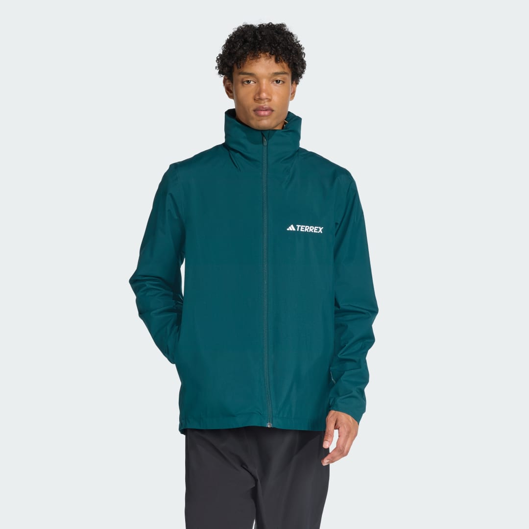 Яке adidas Performance Multi Essentials 2L Rain Jacket Зелено | JY0478, 0