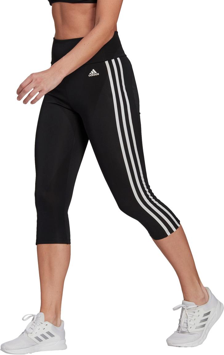 Клинове adidas Originals High Rise 3 Stripes 3/4 Leggings Черно | gl3985, 0