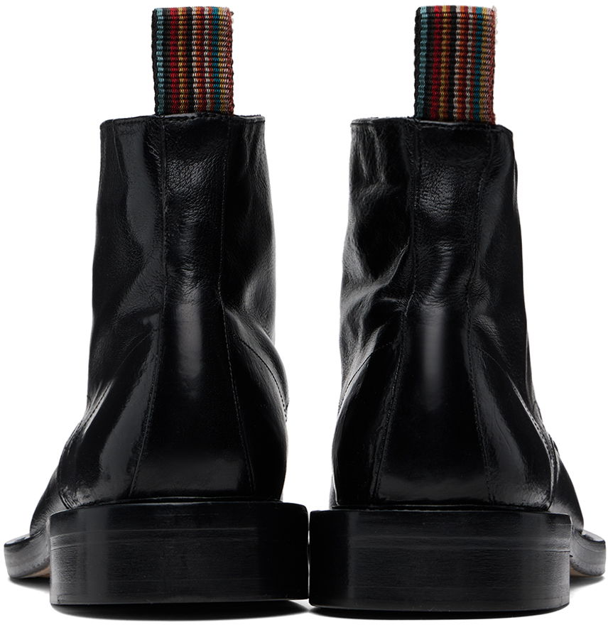 Облекло Paul Smith Paul Smith Leather Newland Boots Черно | M1S-NEW01-MLEA-79, 1