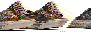 Кецове и обувки Vans Old Skool 36 LX Souvenir Кафяво | VN000D9RENB, 4