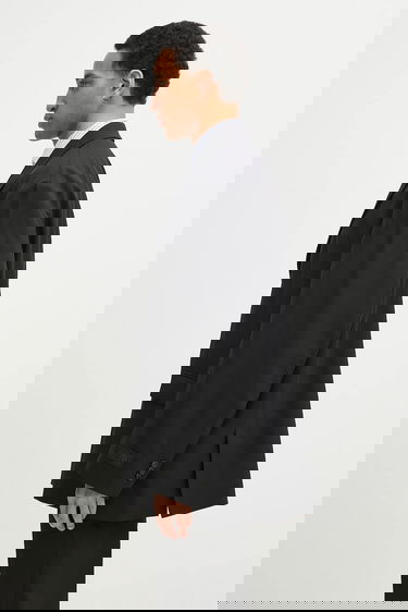 Яке Maison Margiela MM6 Maison Margiela Oversized Wool Blazer Черно | SH0BN0011, 1