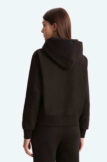 Суитчър WOOLRICH Fleece Hoodie Черно | CFWWSW0068FRUT2810, 1
