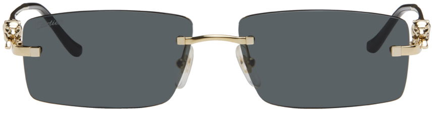 Слънчеви очила Cartier Panthère Sunglasses Сиво | CT0430S-001, 0