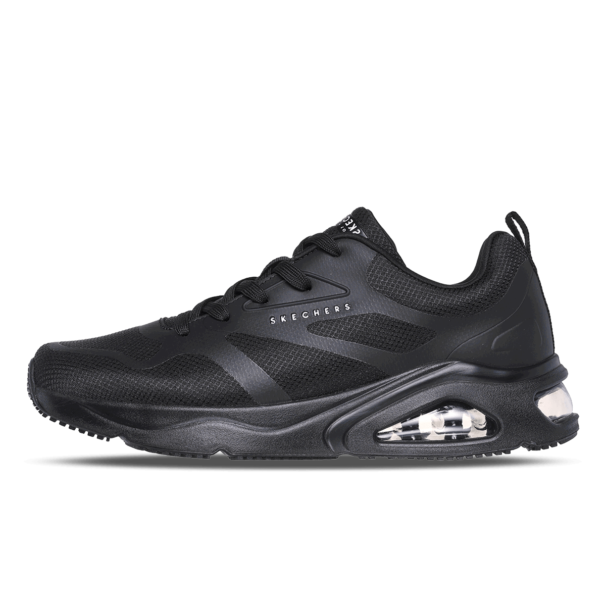 Кецове и обувки Skechers UNO - TAILORED AIR Черно | 183007-BBK, 0