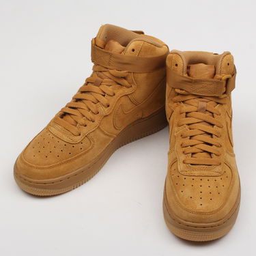 Кецове и обувки Nike Air Force 1 High LV8 ''Wheat'' GS Кафяво | 807617-701, 2