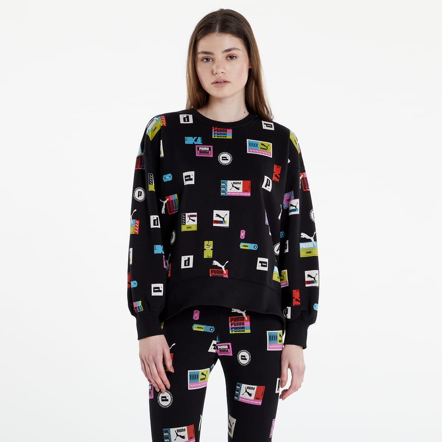 Суитчър Puma Brand Love Oversized Crew Черно | 534351 01, 0