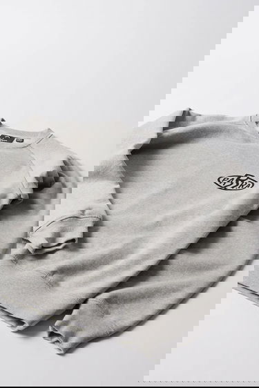 Суитчър By Parra Legs logo crew neck sweatshirt Сиво | 54242, 4
