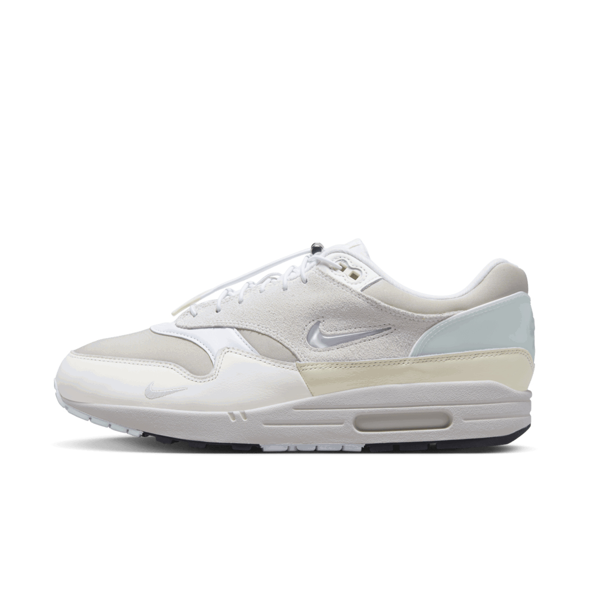 Кецове и обувки Nike Air Max 1 Jewel "No Bubble" Бяло | DZ5317-121, 0