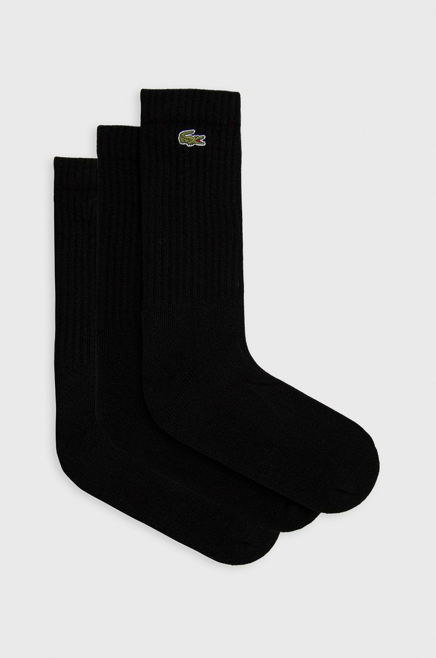 Чорапи Lacoste SPORT High-Cut Socks 3-pack Черно | RA4182, 0