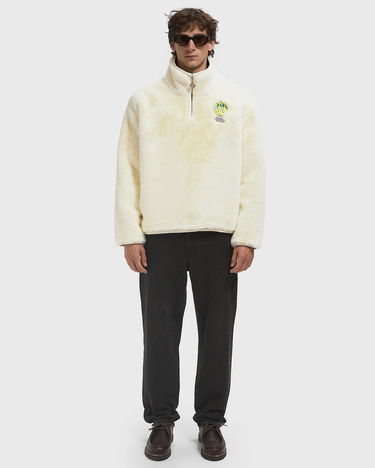Яке Casablanca Faux Fur Half-Zip Jacket Бяло | M-AW25-OT-228-01, 1