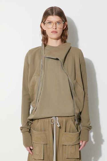 Суитчър Rick Owens Sweatshirt Зелено | DS02C5239.F, 0