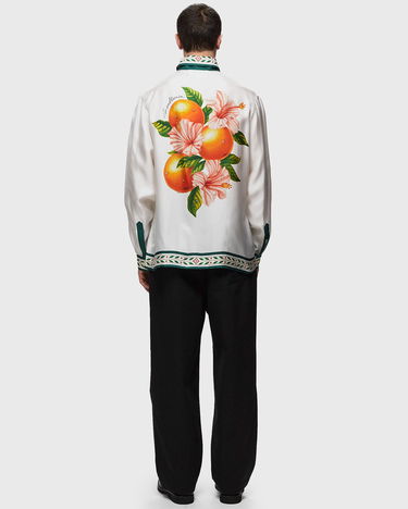 Риза Casablanca 'Oranges En Fleur' Shirt Бяло | U-MPS24-SH-021-01, 3