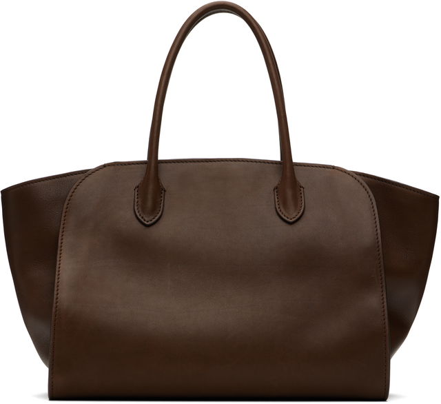 The Row Marlo 12 Leather Tote