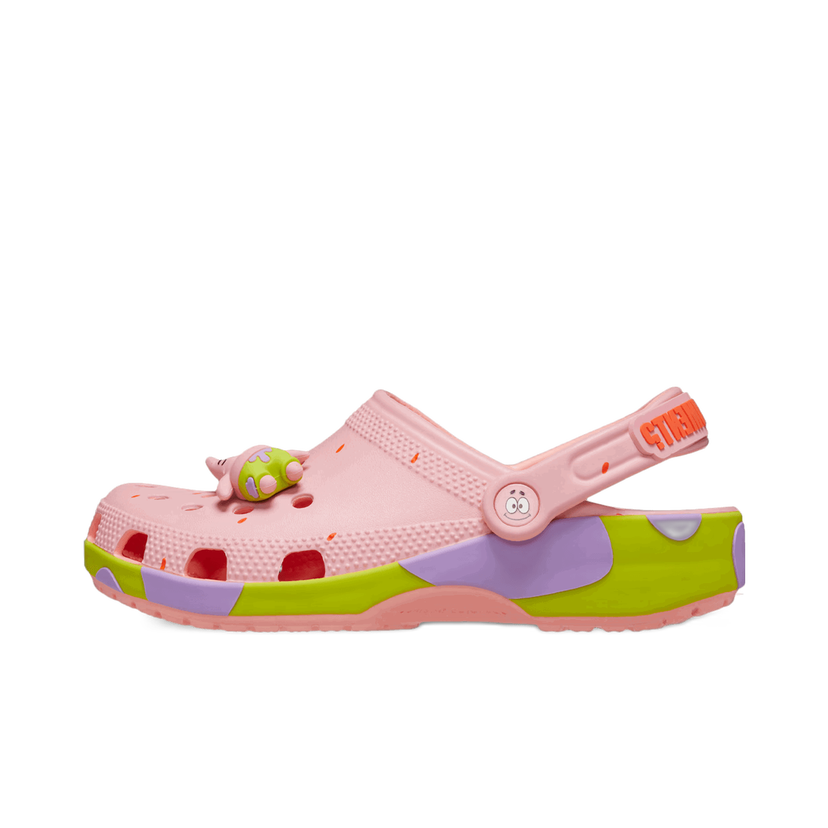 Кецове и обувки Crocs SpongeBob SquarePants x Classic Clog "Patrick" Розово | 209479-737
