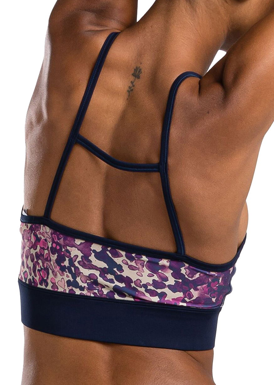Сутиен Reebok Reebok Safari Print Sports Bra Многоцветен | 100037690, 1
