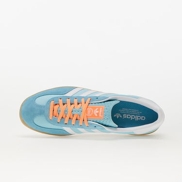 Кецове и обувки adidas Originals Gazelle Indoor Preloved Blue White Gum Тюркоазено | HQ9017, 2