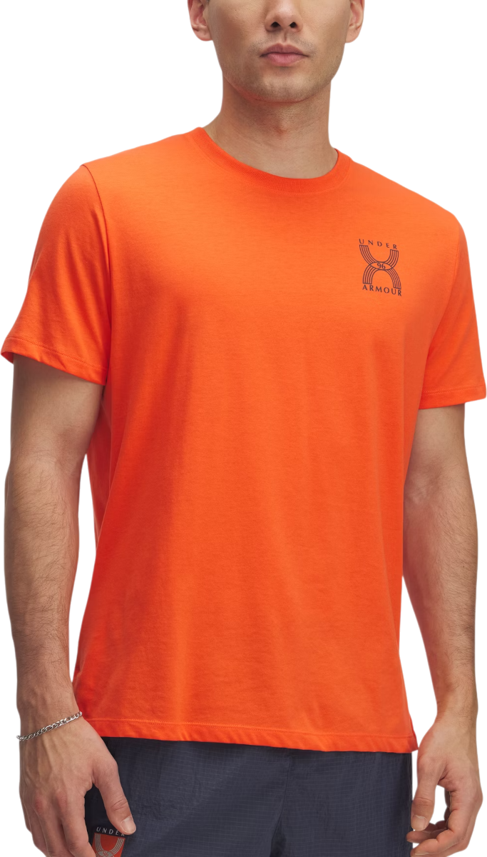 Тениска Under Armour Run 96 T-Shirt Оранжево
 | 1389823-847, 0