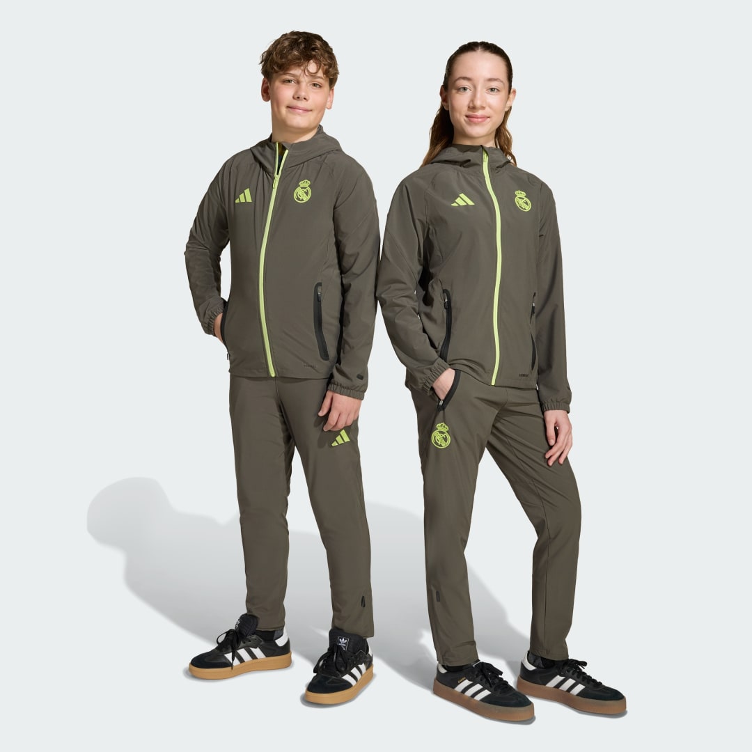 Комплект adidas Performance Real Madrid Tiro 25 Competition Vis Tech Tracksuit Зелено | JV5325, 0