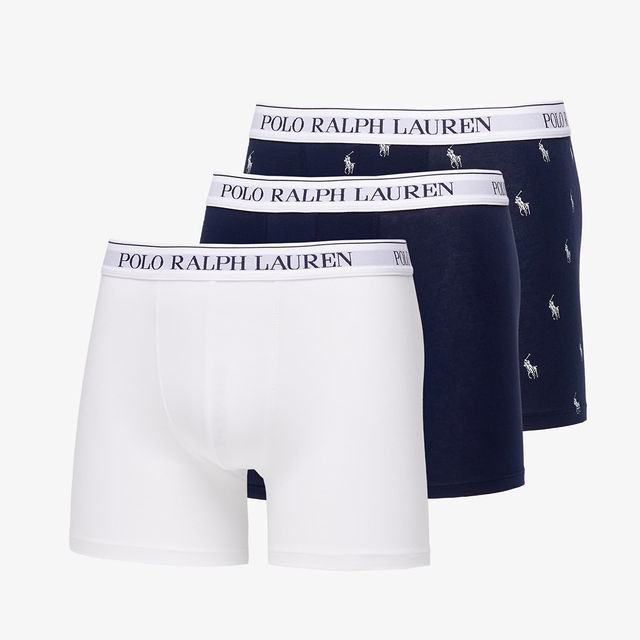 Ralph Lauren Polo Stretch Cotton Boxer Brief 3 Pack Multicolor