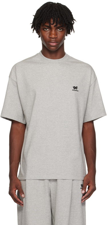 Тениска ADER ERROR Embroidered Logo T-Shirt Сиво | BMADFWTS0103GR, 0