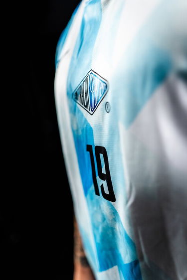 Фланелка Mizuno Eintracht Spontent Geometric Pattern Short-Sleeve Jersey 2025/2026 Многоцветен | 400017-white, 4