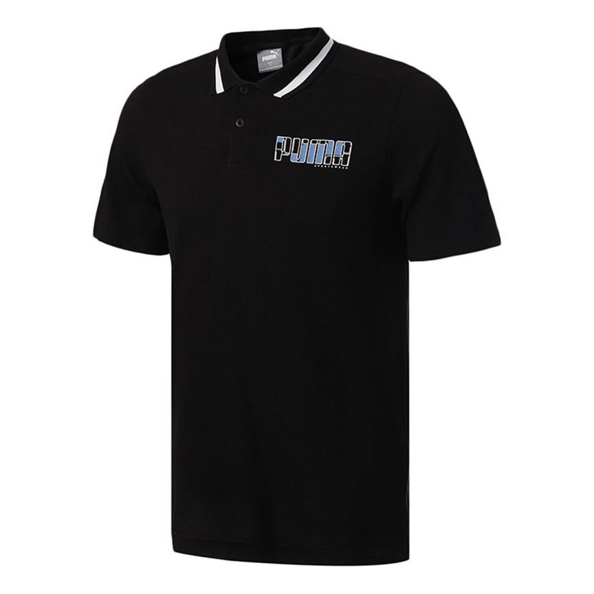 Поло тениска Puma Short Sleeve Regular Fit Polo Shirt Черно | 855989-51, 0