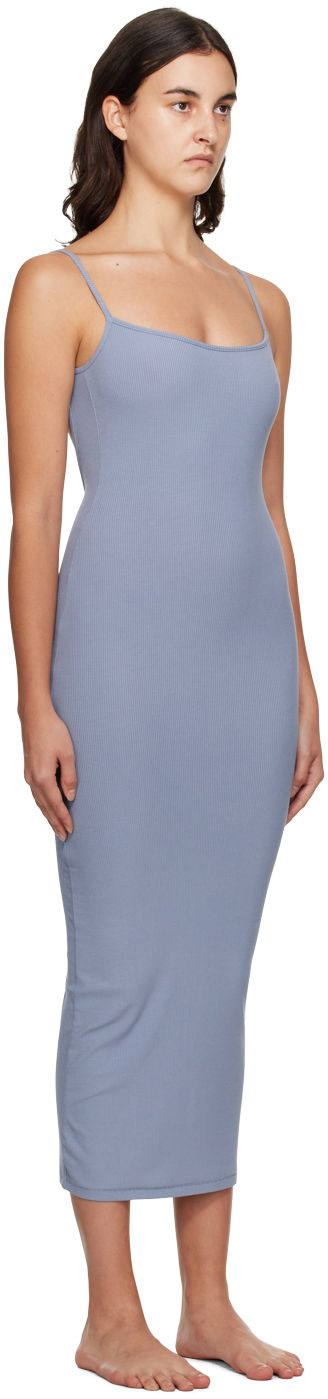 Pокля SKIMS SKIMS Soft Lounge Backless Maxi Dress Черно | DR-MAX-3489, 4