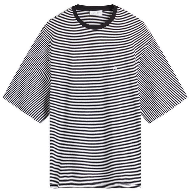 Striped T-Shirt With Short Sleeves And Round Neck