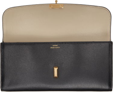 Портфейл TOTEME TOTEME T-Lock Leather Wallet Бежово | 251-WAM0041-LE0025, 4