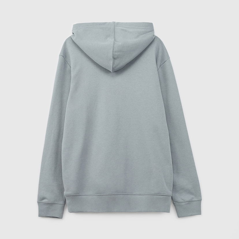 Суитчър GAP French Terry Pullover Mini Logo Hoodie Storm Cloud 623 Синьо | 868455-02