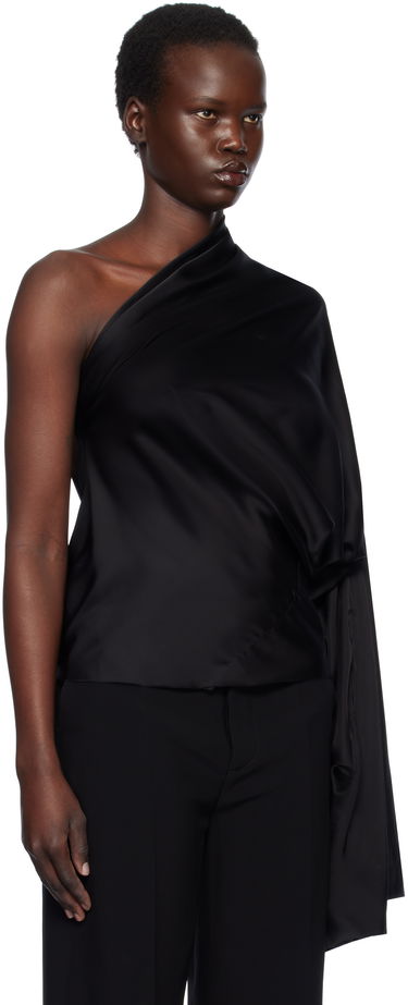 Потник Rick Owens Rick Owens Hollywood One Sleeve Top Черно | RP01E7234 SCH, 1