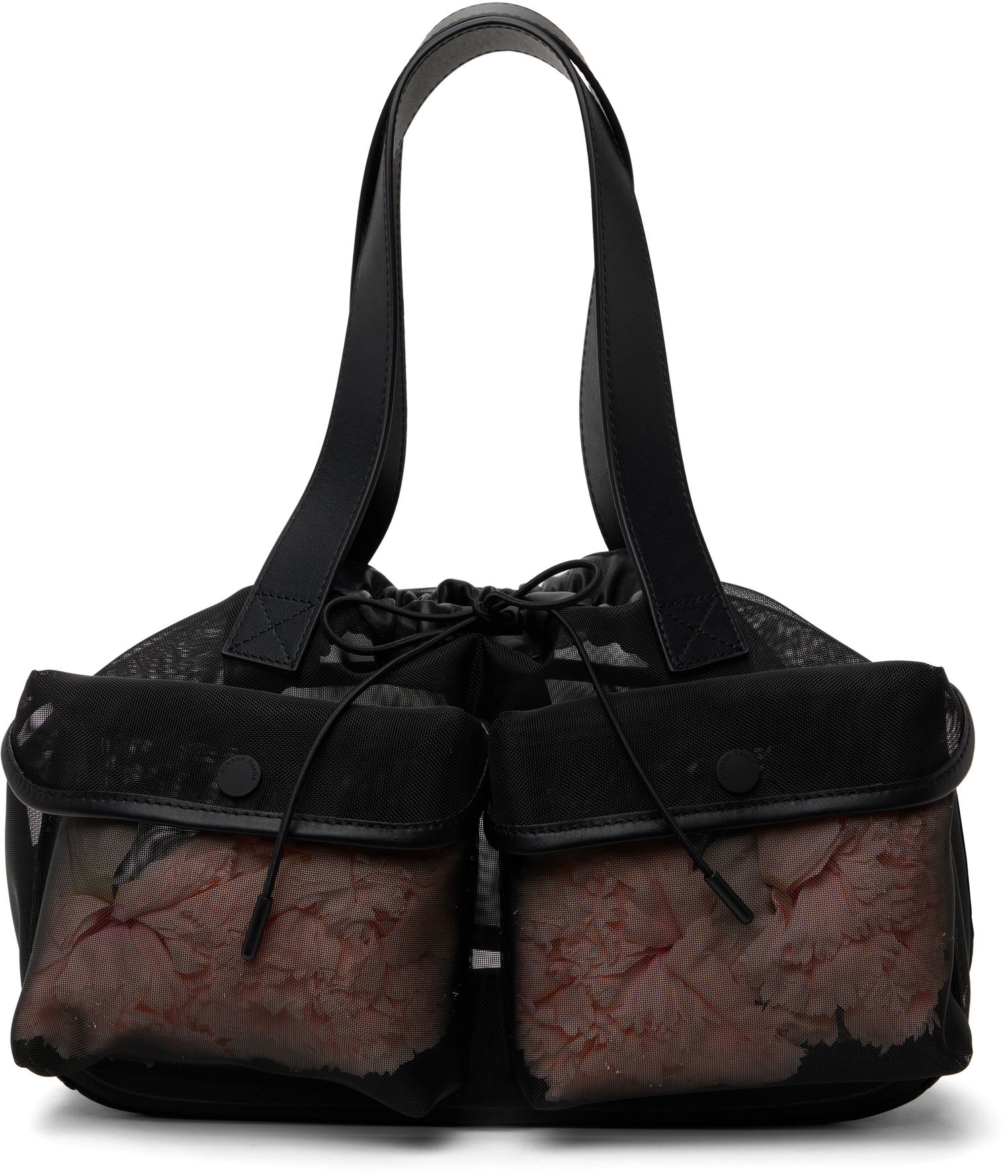 Дамска чанта Simone Rocha Simone Rocha Carnation Pocket Tote Черно | BAG186F 0805, 0