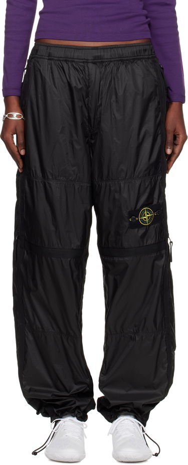 Панталони Stone Island Stone Island Ripstop Light HT Nylon Trousers Черно | K2S15 3100027 S0163, 0