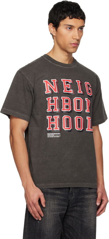 Тениска Neighborhood Technical Apparel 3D Block Letter Graphic T-shirt SS-16 Сиво | 252PCNH-ST16, 1