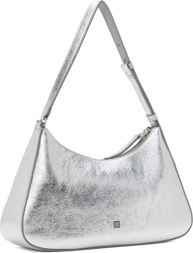 Чанта през рамо Givenchy Small Metallic Leather Shoulder Bag Металик | BB511JB1ZB934, 2
