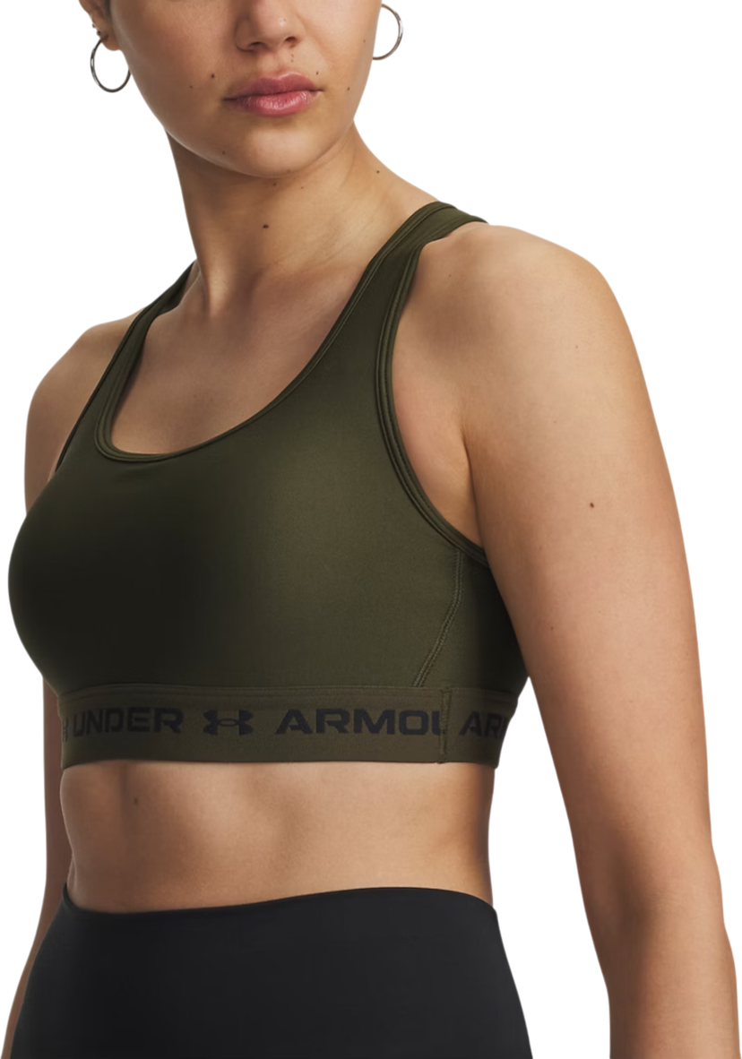 Сутиен Under Armour Crossback Mid Sports Bra Зелено | 1361034-308
