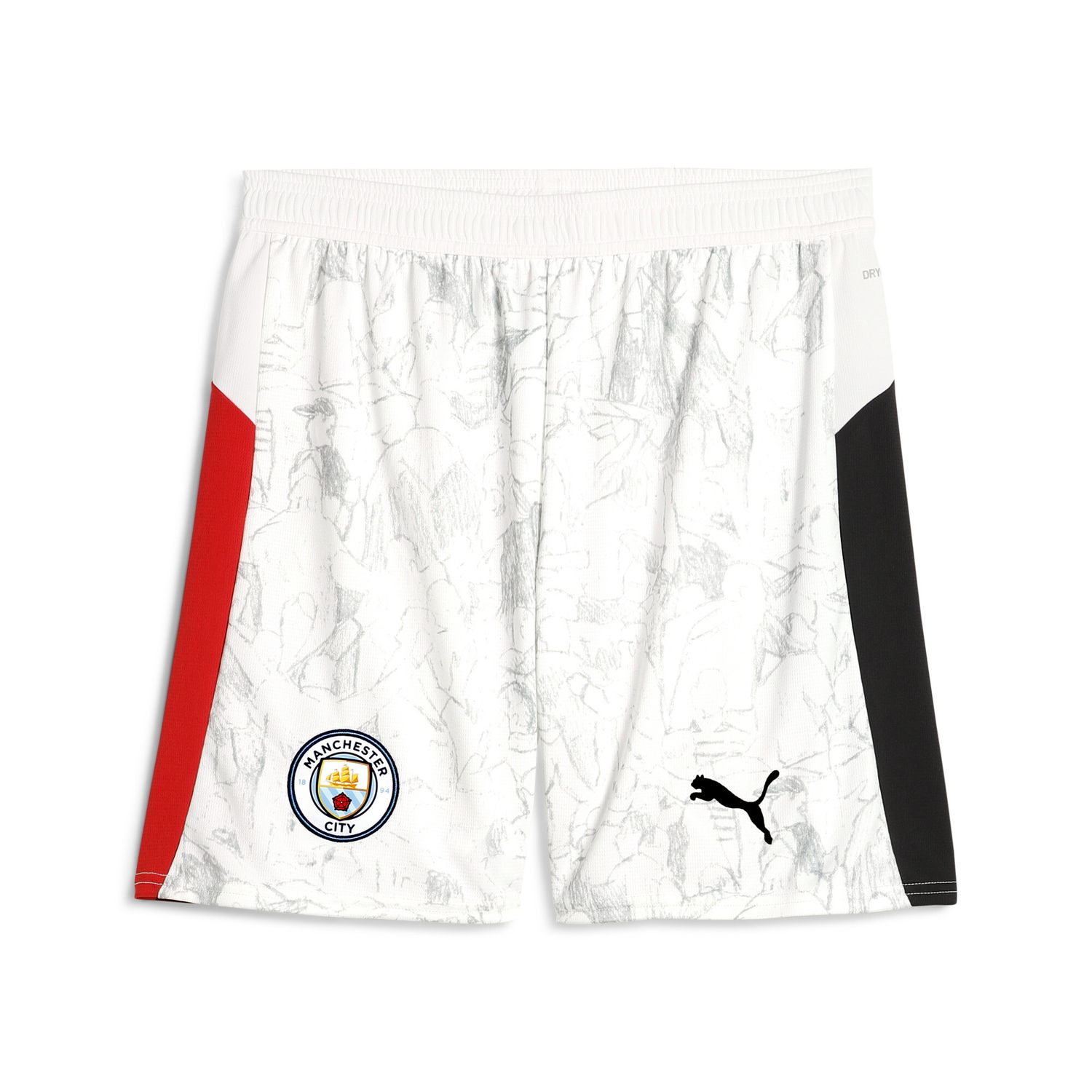Къси панталони Puma KID SUPER x MANCHESTER CITY Shorts Бяло | 781146_07, 0