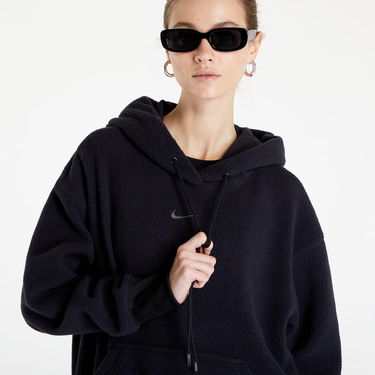 Суитчър Nike Sportswear Plush Pullover Hoodie Черно | DQ6840-010, 4