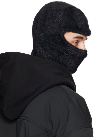 Шапка HELIOT EMIL Arise Black Wool Balaclava Черно | HE_16_73_BLK01 NYLON BLACK, 2