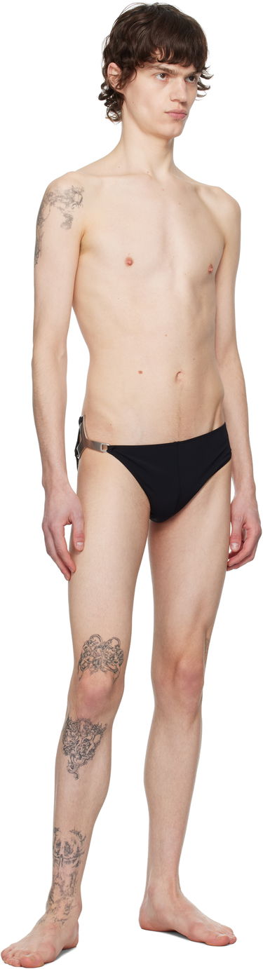 Бански Rick Owens Rick Owens Hollywood Hydra Swim Briefs Черно | RU01E5013 NSB, 3
