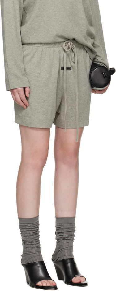 Къси панталони Fear of God ESSENTIALS Soccer Drawstring Shorts Сиво | 160SP255655FW, 1