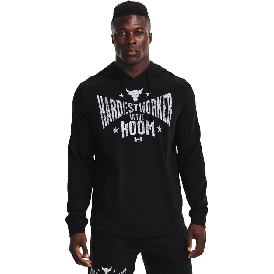 Суитчър Under Armour Project Rock Terry Hoodie Черно | 1370458-001, 0