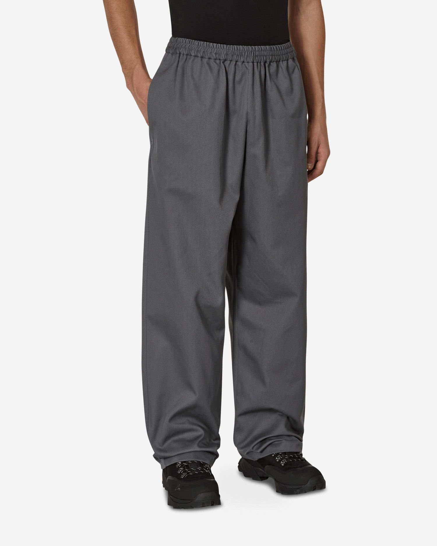 Спортни панталони Acne Studios Cotton Trousers Сиво | BK0518- BZG, 1