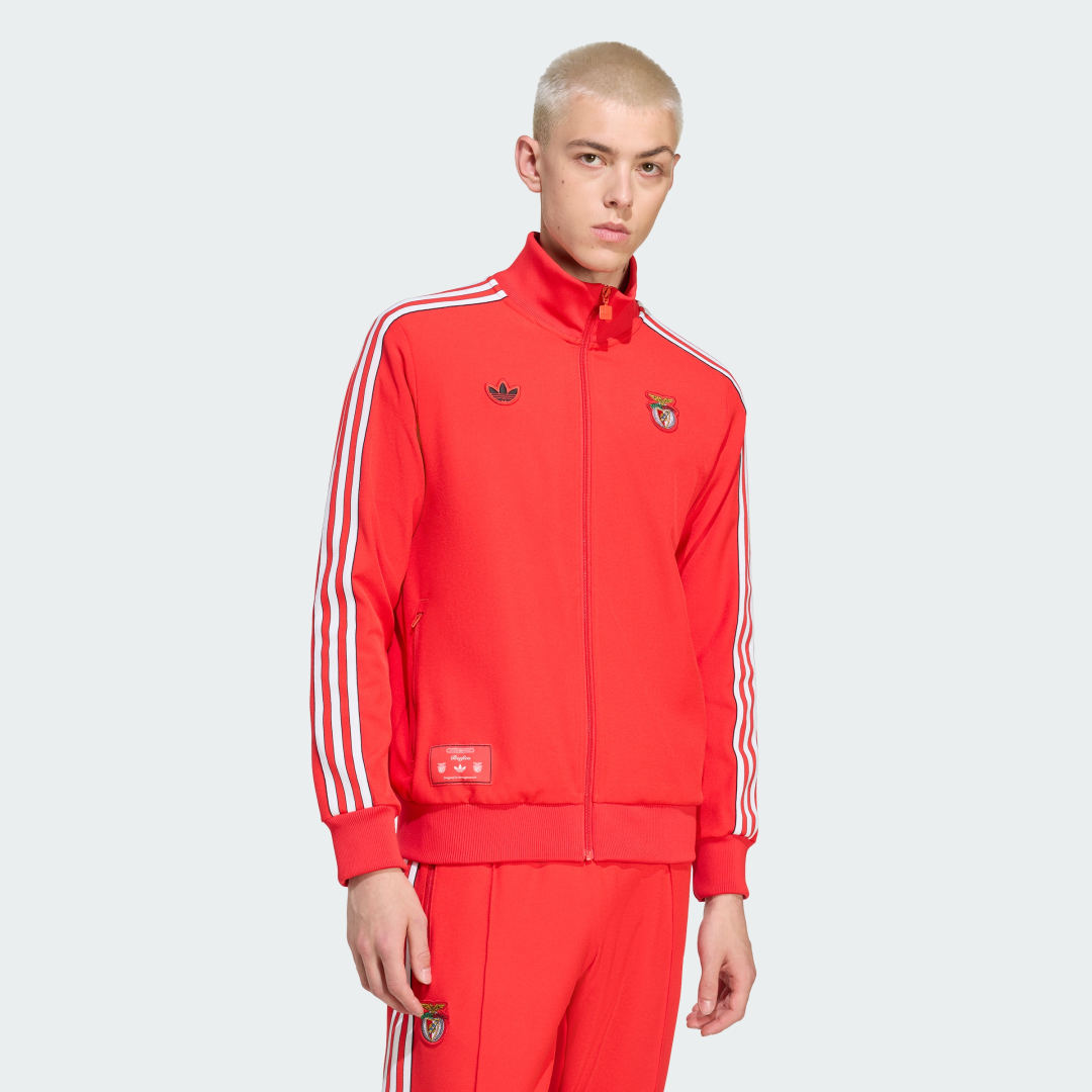 Комплект adidas Performance Benfica Terrace Icons Track Top Червено | JL5552, 0
