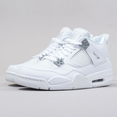 Кецове и обувки Jordan Air Jordan 4 Retro "Pure Money" BG Бяло | 408452-100, 1
