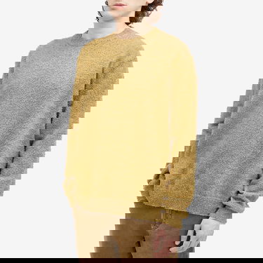 Пуловер Maison Margiela Maison Margiela Crewneck Wool-Cotton Knit, Size Large Жълто | S50HL0033-M13108-725M, 2