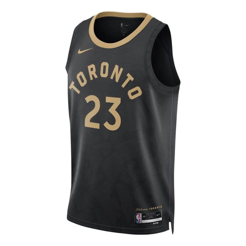 Фланелка Nike Raptors City Edition Swingman Jersey 2022/23 Черно | DO9611-010